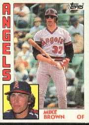 1984 Topps      643     Mike C. Brown